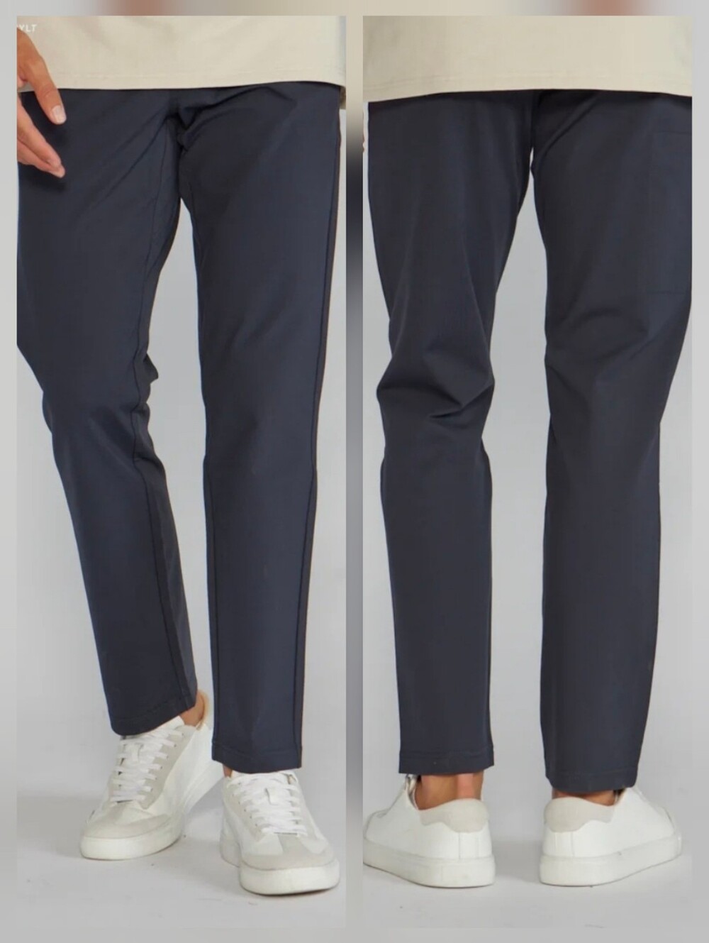 Bylt Everyday Pant 2.0 Stretch Performance Chino Pant Navy Blue Classic Fit